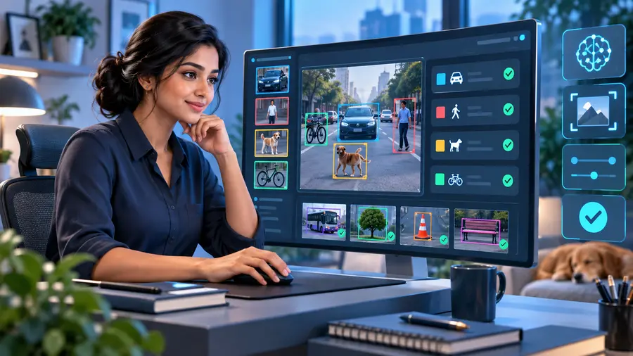 AI Data Annotator role illustration