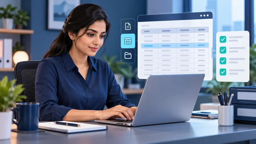 Data Entry Clerk role illustration