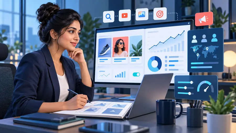 Paid Ads Assistant role illustration