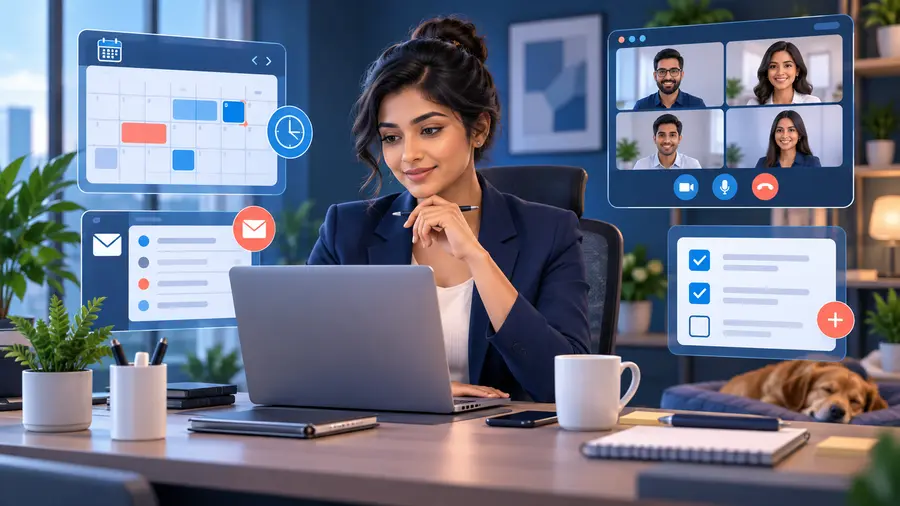 Virtual Assistant role illustration