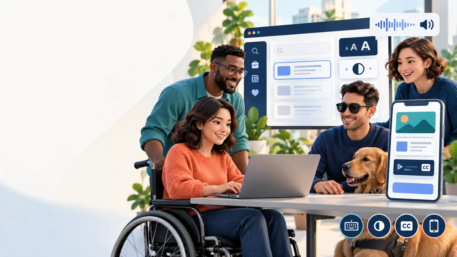 Illustration for Accessibility