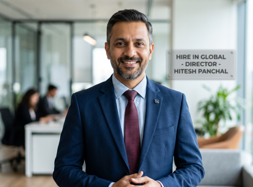 Hitesh Panchal, Founder and CEO of Hire in Global